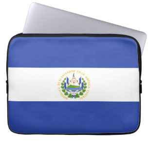 Housse Pour Ordinateur Portable Drapeau El Salvador