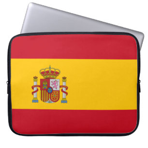 Housse Pour Ordinateur Portable Drapeau espagnol (Espagne)