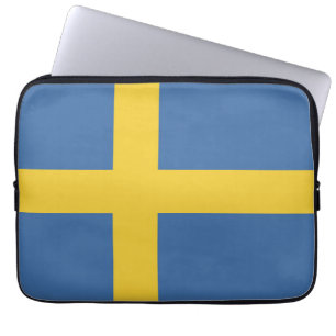 Housse Pour Ordinateur Portable Drapeau suédois