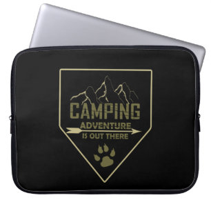 Housse Pour Ordinateur Portable Drôle camper de camping dit pour les campeurs