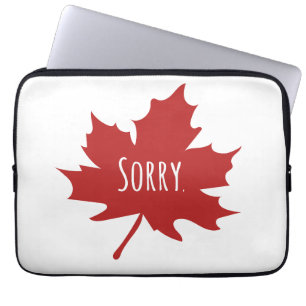 Housse Pour Ordinateur Portable Drôle Canadien