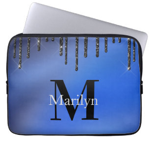 HOUSSE POUR ORDINATEUR PORTABLE DUKE BLUE ET PARTIES SCINTILLANT