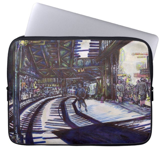 Housse Pour Ordinateur Portable Dusting the Piano (Devant)