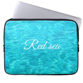 Housse Pour Ordinateur Portable Eau azur de la mer Rouge