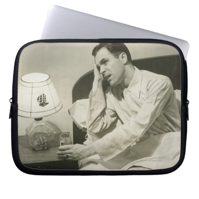 Housse Pour Ordinateur Portable Eau potable d'homme (Devant)