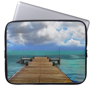 Housse Pour Ordinateur Portable Eaux bleues cool