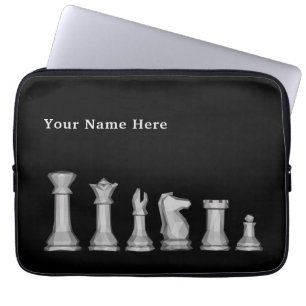 Housse Pour Ordinateur Portable Échecs à manches pour ordinateur portable
