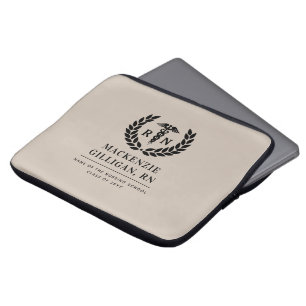Housse Pour Ordinateur Portable École de soins infirmiers de la RN personnalisée É