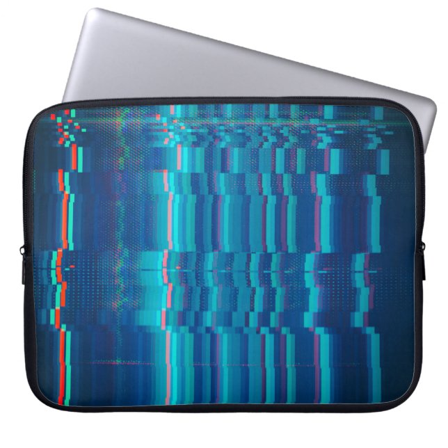 Housse Pour Ordinateur Portable Écran de test abstrait (Devant)