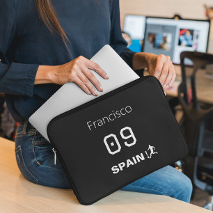 Housse Pour Ordinateur Portable Édition personnalisée Espagne Football Professionn