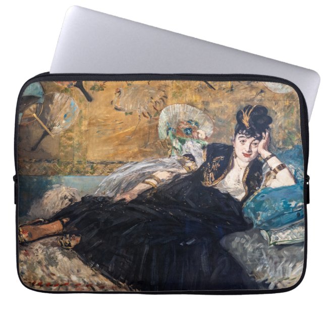 Housse Pour Ordinateur Portable Edouard Manet - Dame aux Éventails (Devant)