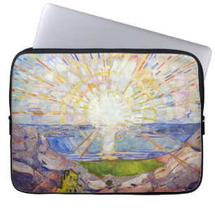 Housse Pour Ordinateur Portable Edvard Munch - Le Soleil 1911