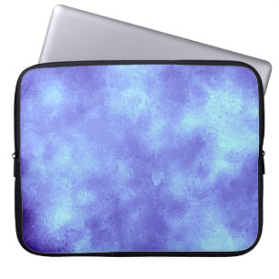 Housse Pour Ordinateur Portable Effet nuage de tempête bleue
