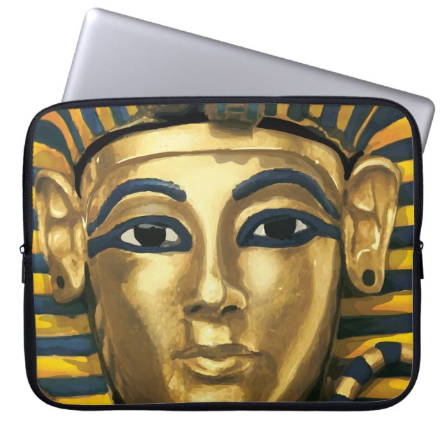 Housse Pour Ordinateur Portable Égypte - Toutankhamon (Devant)