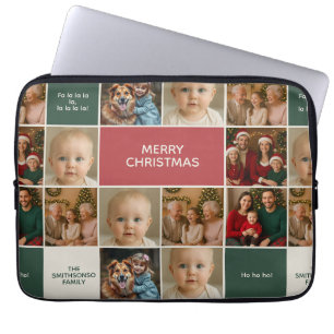 Housse Pour Ordinateur Portable élégance noël xmas drôle famille photo de vacances