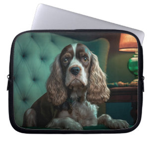 Housse Pour Ordinateur Portable Elégant Cocker Spaniel Classic Portrait Design