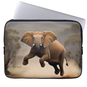 Housse Pour Ordinateur Portable Elephant Kangaroo Hop,