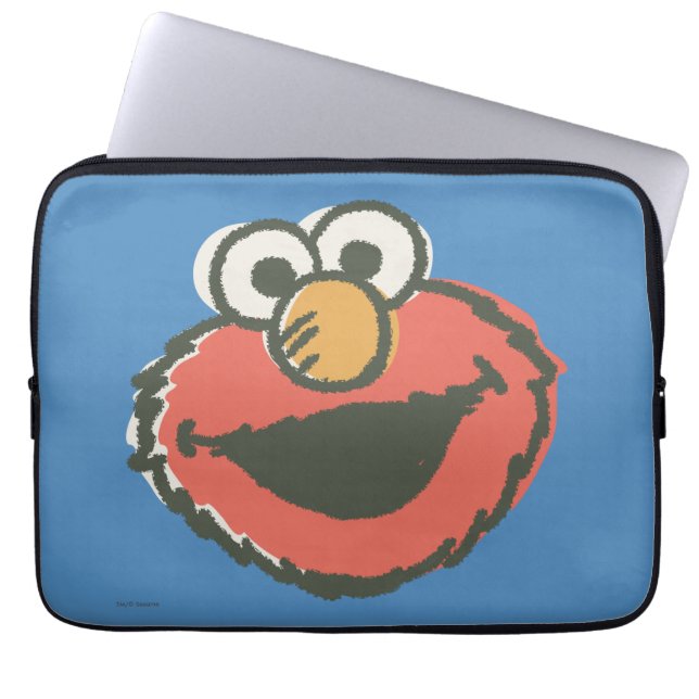 Housse Pour Ordinateur Portable Elmo Retro (Devant)