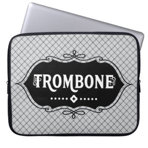 Housse Pour Ordinateur Portable Emblème de Trombone