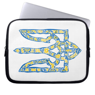 Housse Pour Ordinateur Portable Emblème national de l'Ukraine