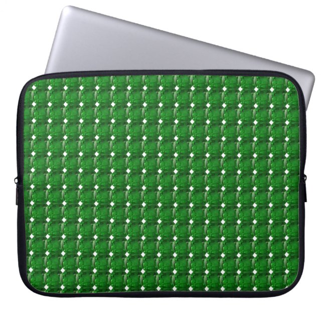Housse Pour Ordinateur Portable Emerald Green (Devant)
