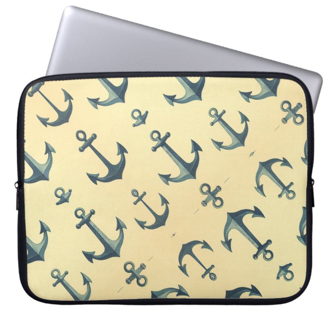 Housse Pour Ordinateur Portable En avant toute (Devant)