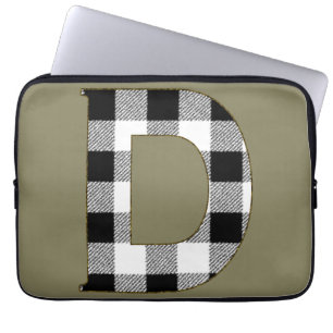 HOUSSE POUR ORDINATEUR PORTABLE EN VICHY D