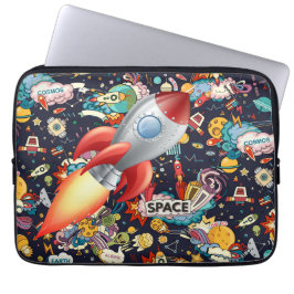Housse Pour Ordinateur Portable Enfants Espace Extra-Atmosphérique
