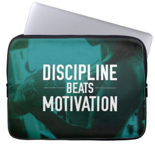 Housse Pour Ordinateur Portable Entraînement féminin - Discipline bat Motivation