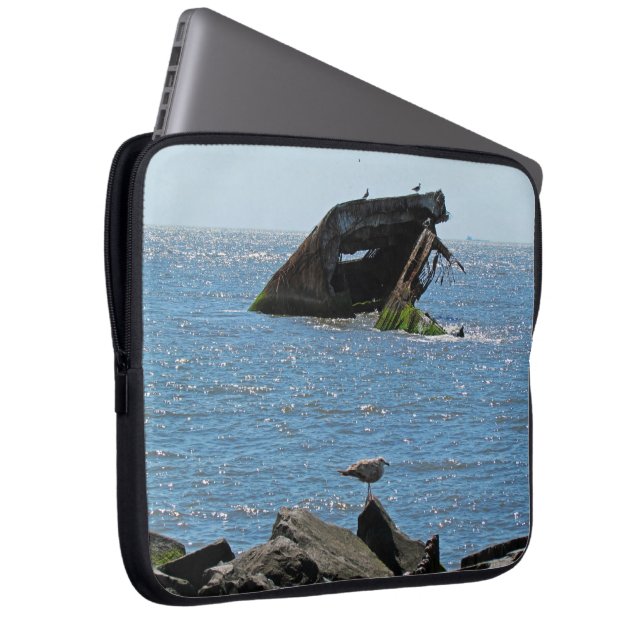 Housse Pour Ordinateur Portable Épave (Devant droit)