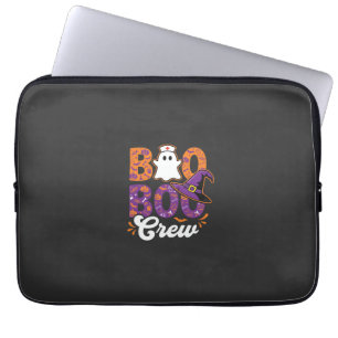 Housse Pour Ordinateur Portable Équipage Boo Boo Création de Fantôme d'Infirmière