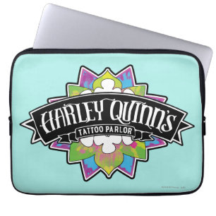 Housse Pour Ordinateur Portable Équipe de suicide   Harley Quinn's Tattoo Parlor L