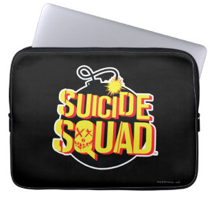 Housse Pour Ordinateur Portable Équipe de suicide Logo de la bombe