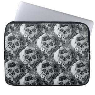Housse Pour Ordinateur Portable Équipe de suicide Motif crâne