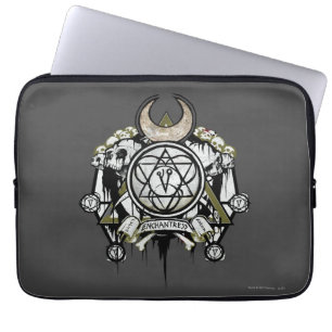 Housse Pour Ordinateur Portable Équipe de suicide Symboles d'enchantement Tattoo