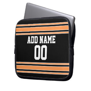 Housse Pour Ordinateur Portable Équipe Jersey avec nom et numéro personnalisés
