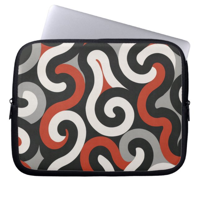 Housse Pour Ordinateur Portable Équipe Rouge (Devant)