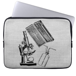 Housse Pour Ordinateur Portable Équipement de laboratoire vintage