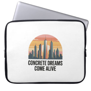 Housse Pour Ordinateur Portable État d'esprit de Manhattan New York