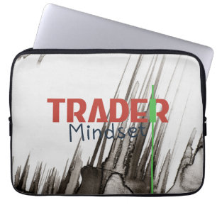 Housse Pour Ordinateur Portable État d'esprit du trader – Trading axé sur la disci