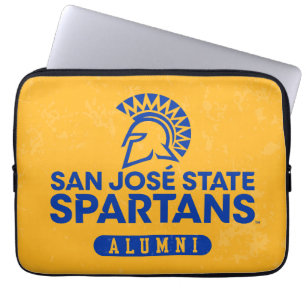 Housse Pour Ordinateur Portable État Spartans de San Jose affligé