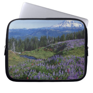 Housse Pour Ordinateur Portable États-Unis, Washington Mt. Adams Wilderness, prair