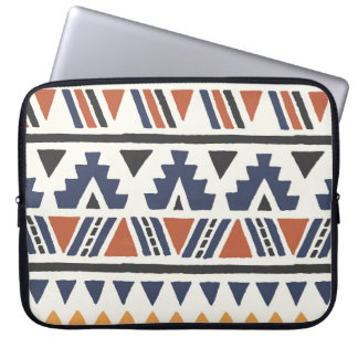 Housse Pour Ordinateur Portable Ethnique aztèque : Main Tirée Sans Fil