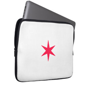 Housse Pour Ordinateur Portable Étoile rose