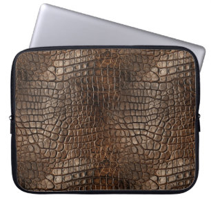 Housse Pour Ordinateur Portable Étui pour ordinateur portable 15" motif crocodile