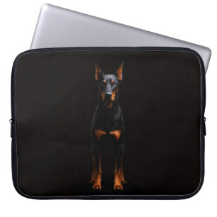 Housse Pour Ordinateur Portable Étui pour ordinateur portable Black 4 Luxe, chien