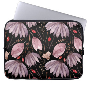 Housse Pour Ordinateur Portable Étui pour ordinateur portable Fleurs de lotus lava