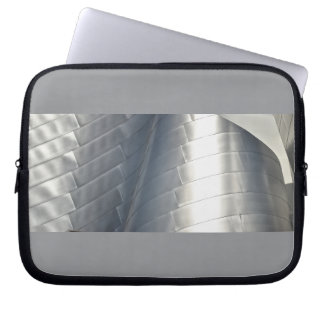 Housse Pour Ordinateur Portable Étui pour ordinateur portable gris métallisé Archi