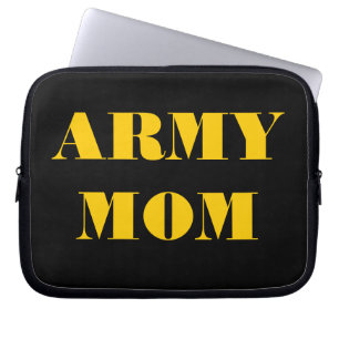 Housse Pour Ordinateur Portable Étui pour ordinateur portable Maman de l'armée