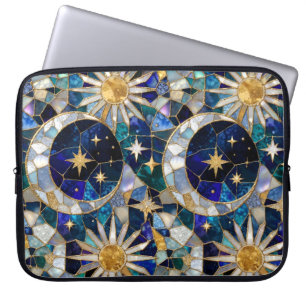 Housse Pour Ordinateur Portable Étui pour ordinateur portable Moon Sun Glass Tainé